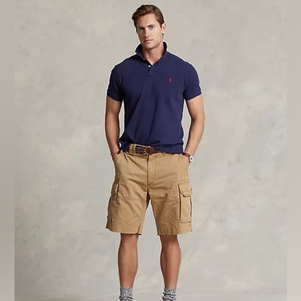 Polo Ralph Lauren Tan Cargo Shorts